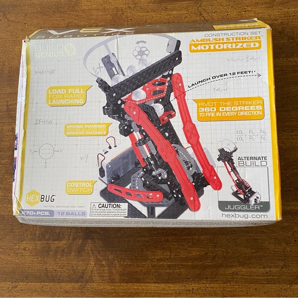 NEW - Vex Robotics Ambush Striker Motorized 270 Pieces Stem Build Genius Robot - Picture 3 of 6